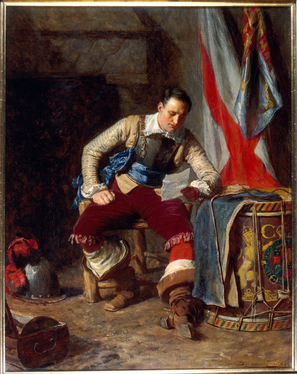 Il portabandiera, 1903 da John Seymour Lucas