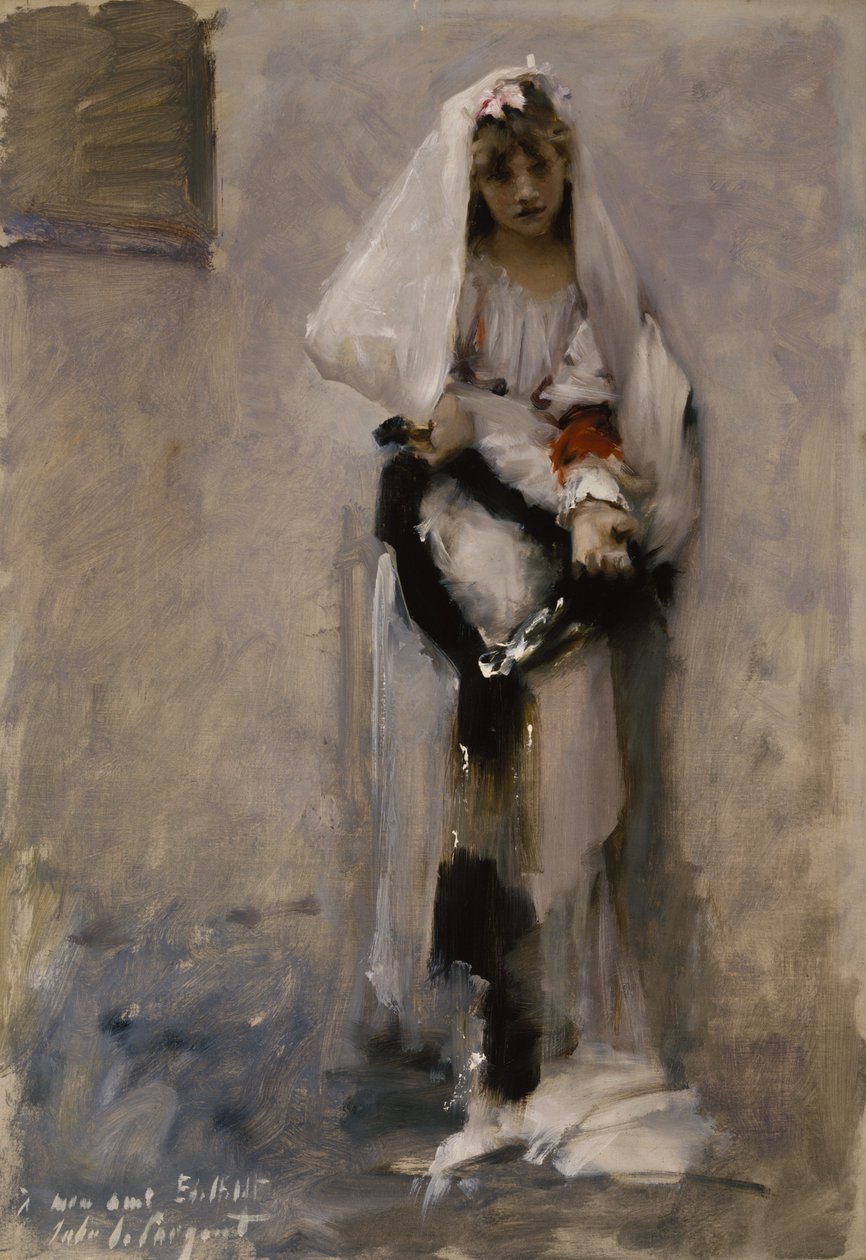 Una mendicante parigina da John Singer Sargent