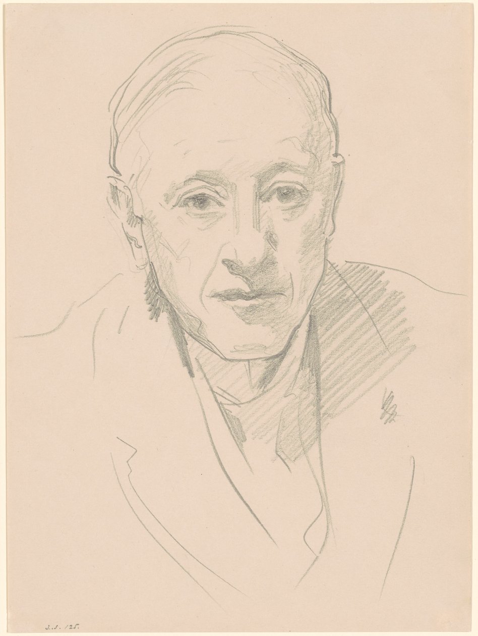 Busto di un uomo da John Singer Sargent