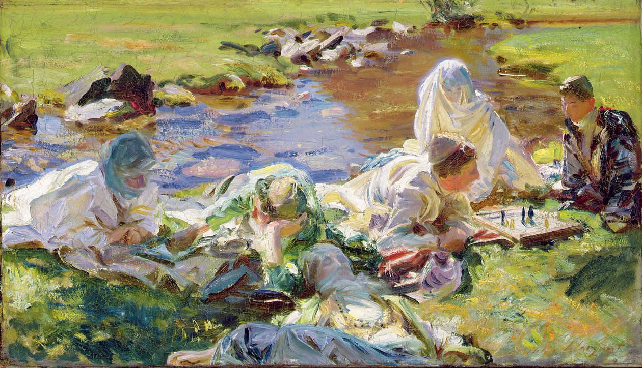 Dolce far niente, c.1907 da John Singer Sargent