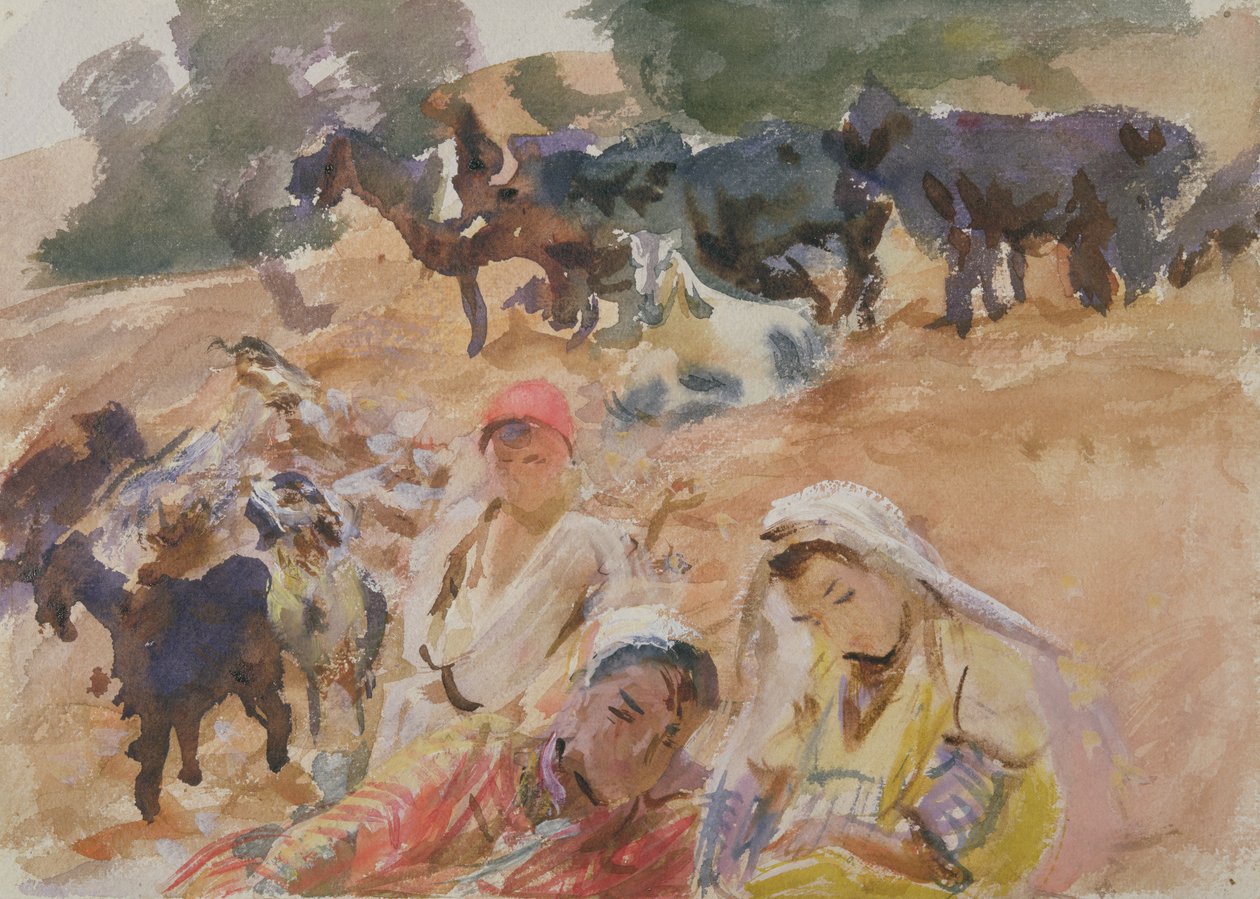 Caprai da John Singer Sargent