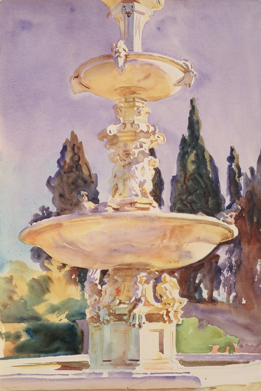 In una villa Medici, c.1907 da John Singer Sargent