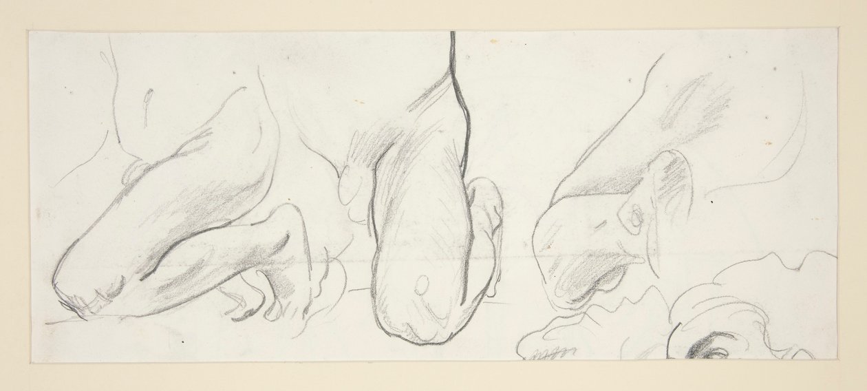 Figure inginocchiate da John Singer Sargent