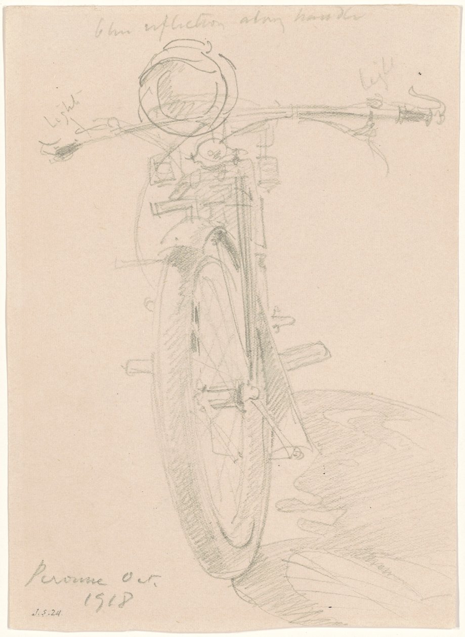 Motocicletta [recto] da John Singer Sargent