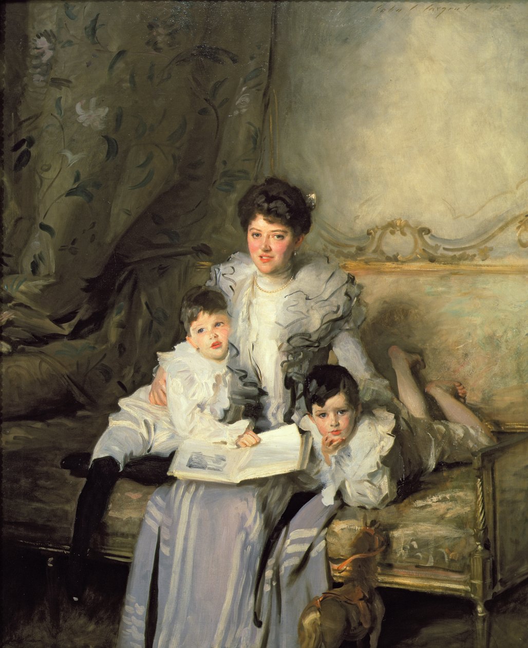La signora Knowles e i suoi figli da John Singer Sargent