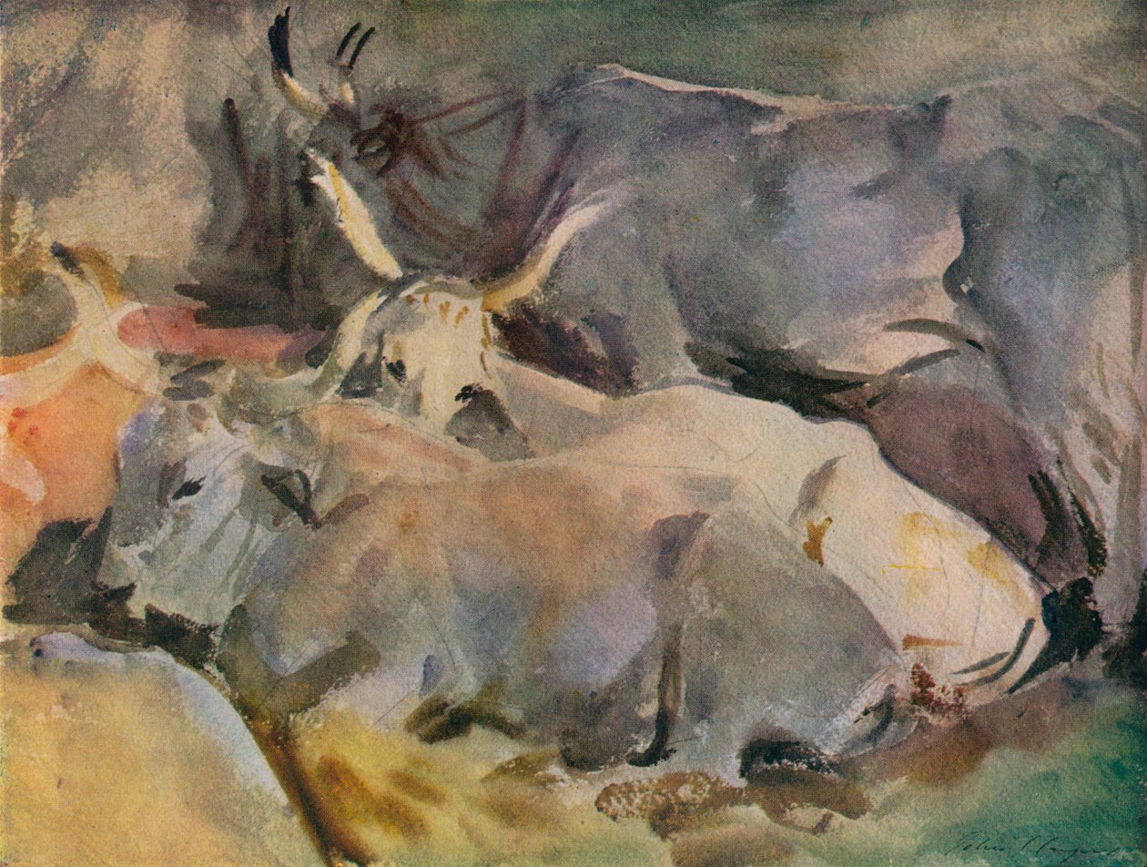Buoi a Siena, c1910 da John Singer Sargent