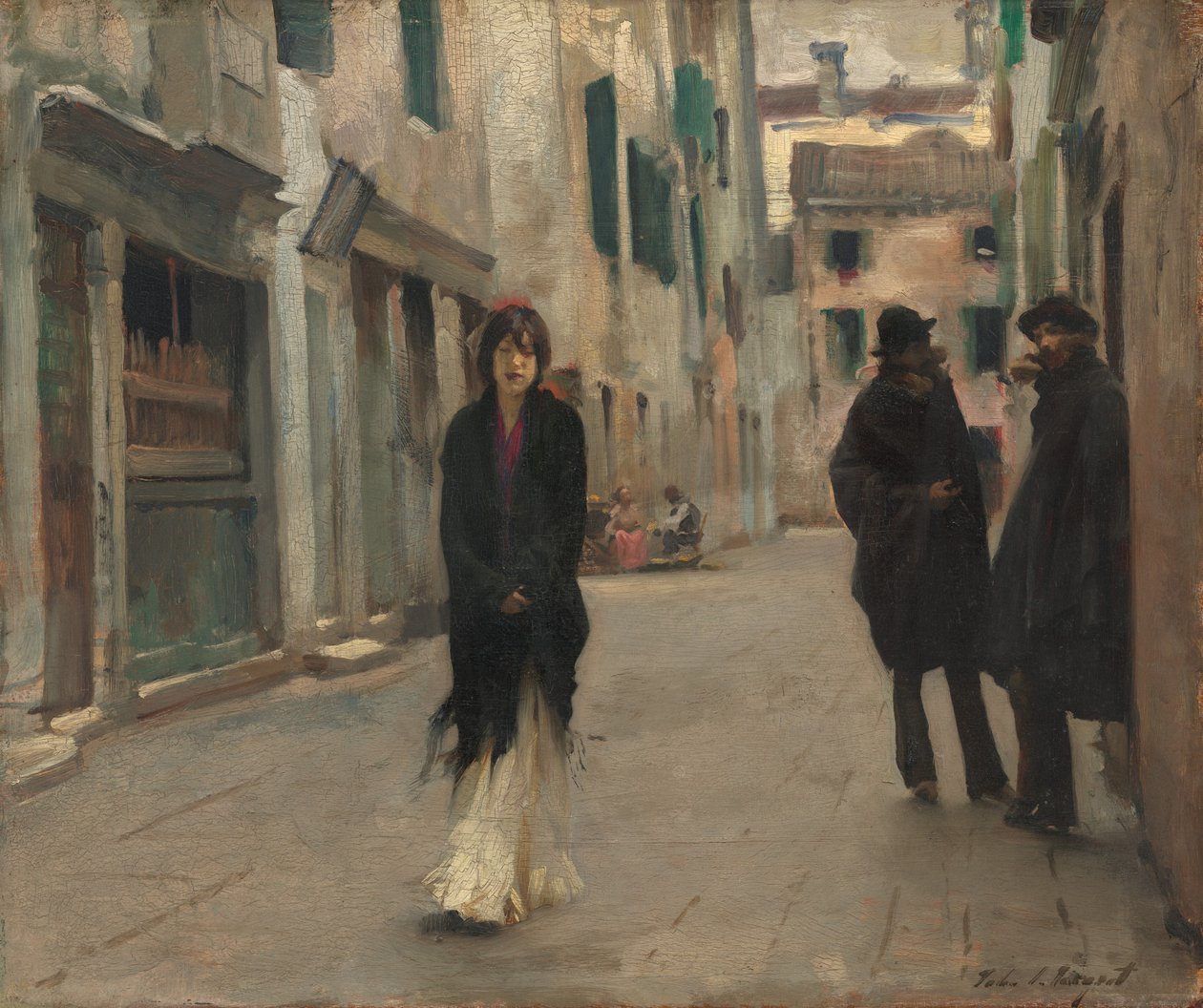 Strada a Venezia da John Singer Sargent