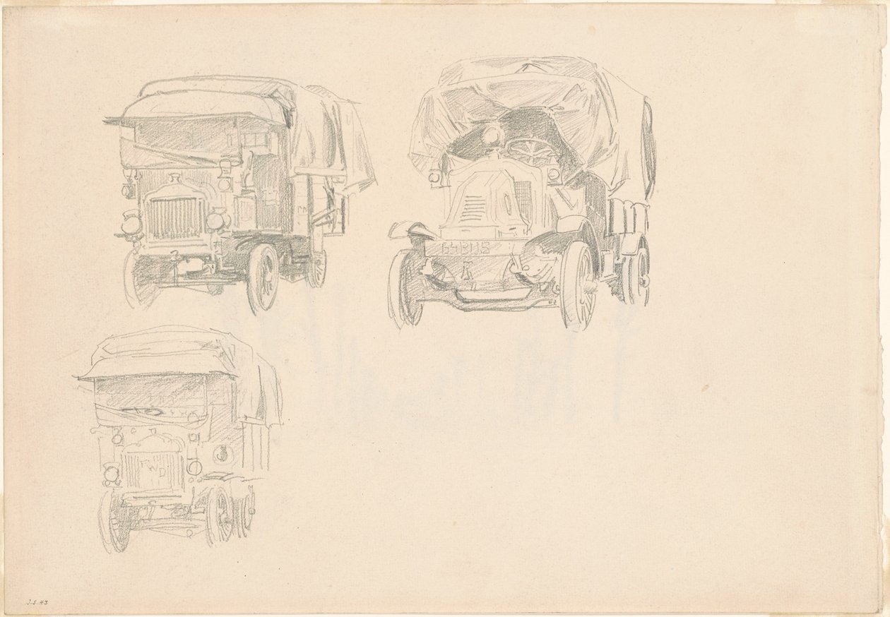 Camion [recto] da John Singer Sargent
