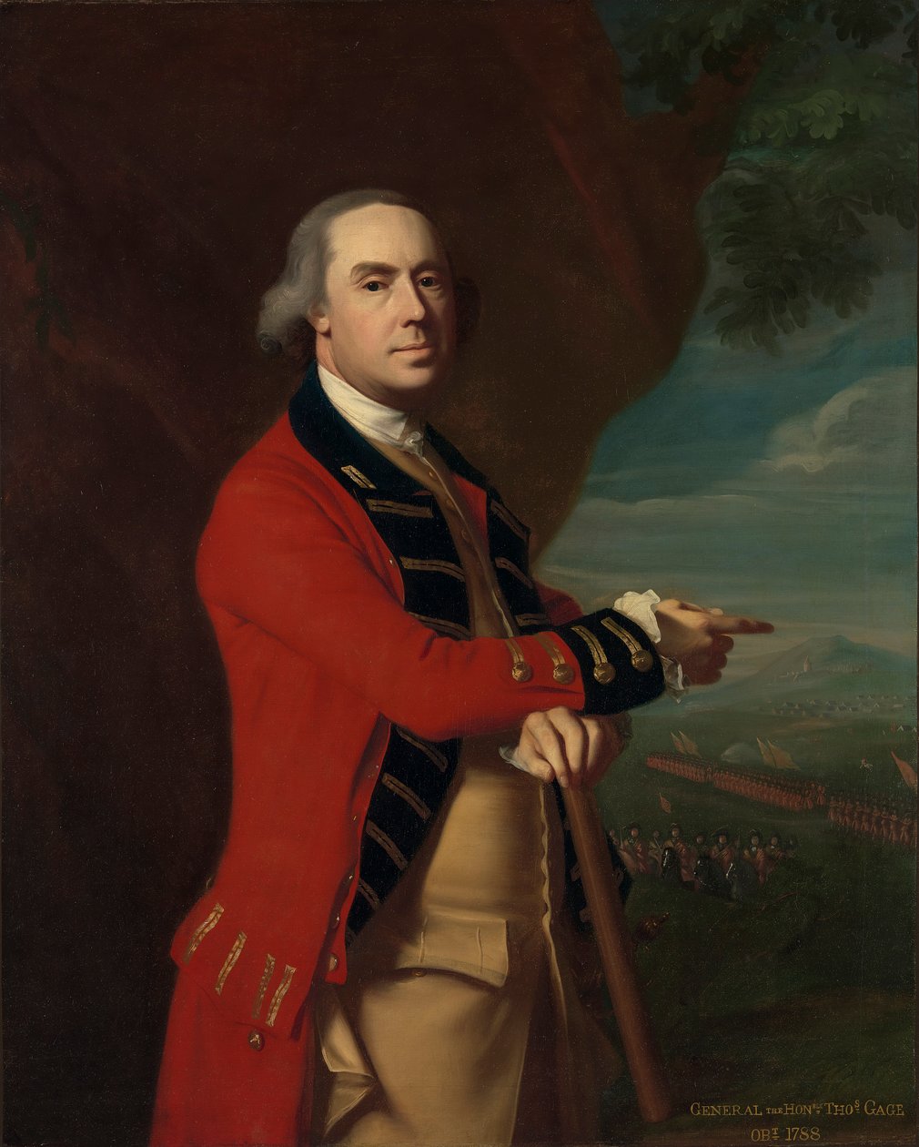 Generale Thomas Gage da John Singleton Copley