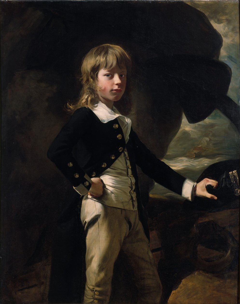 Guardiamarina Augustus Brine da John Singleton Copley