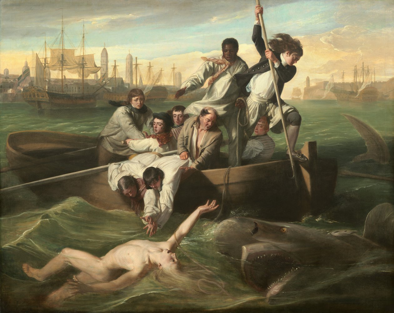 Watson e lo squalo da John Singleton Copley