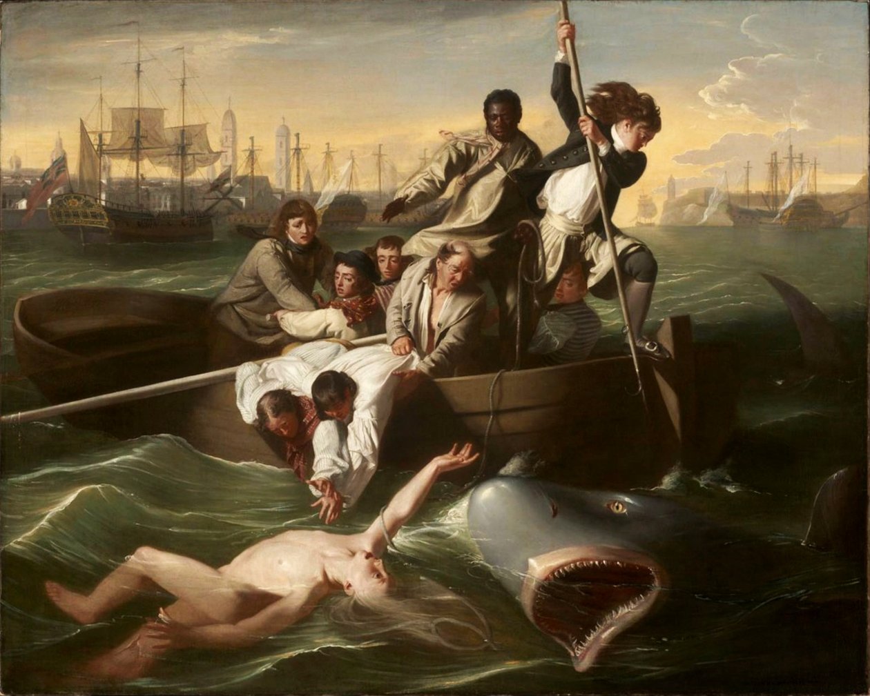Watson e lo squalo da John Singleton Copley