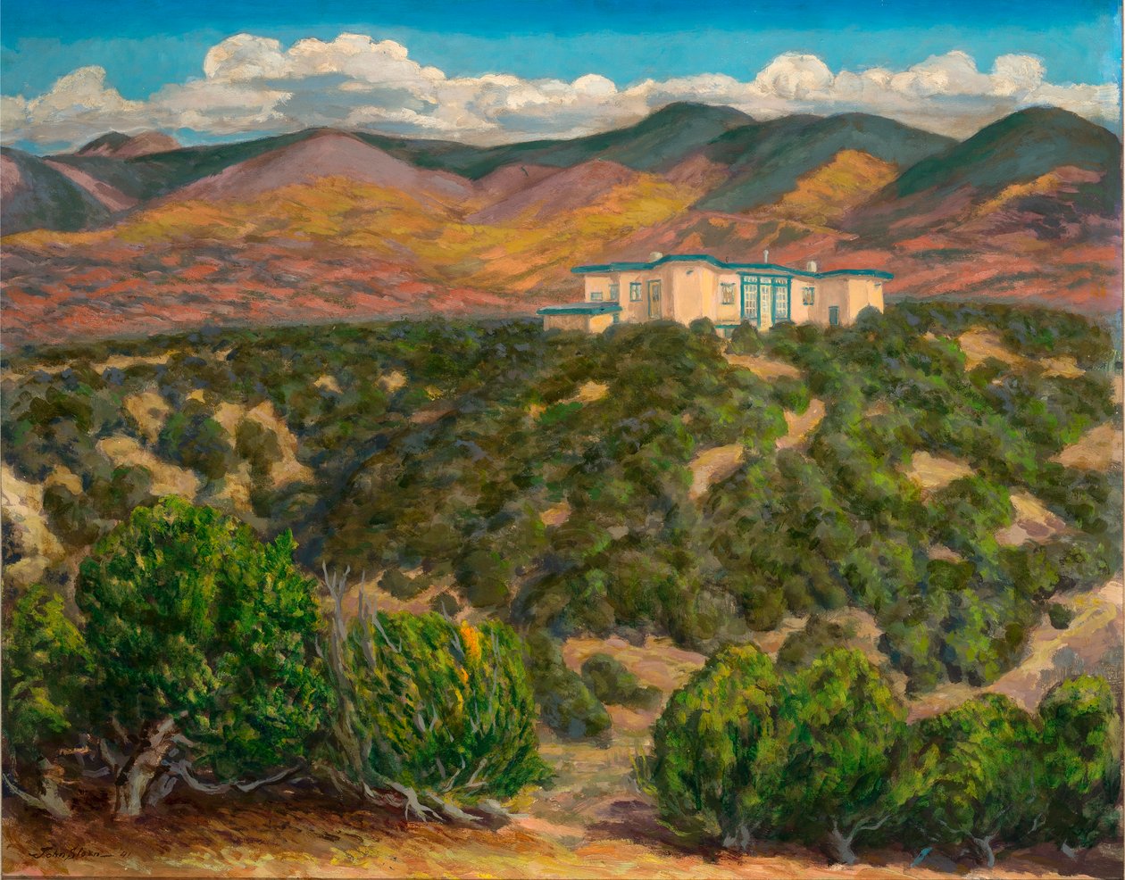 Sinagua, Santa Fe da John French Sloan