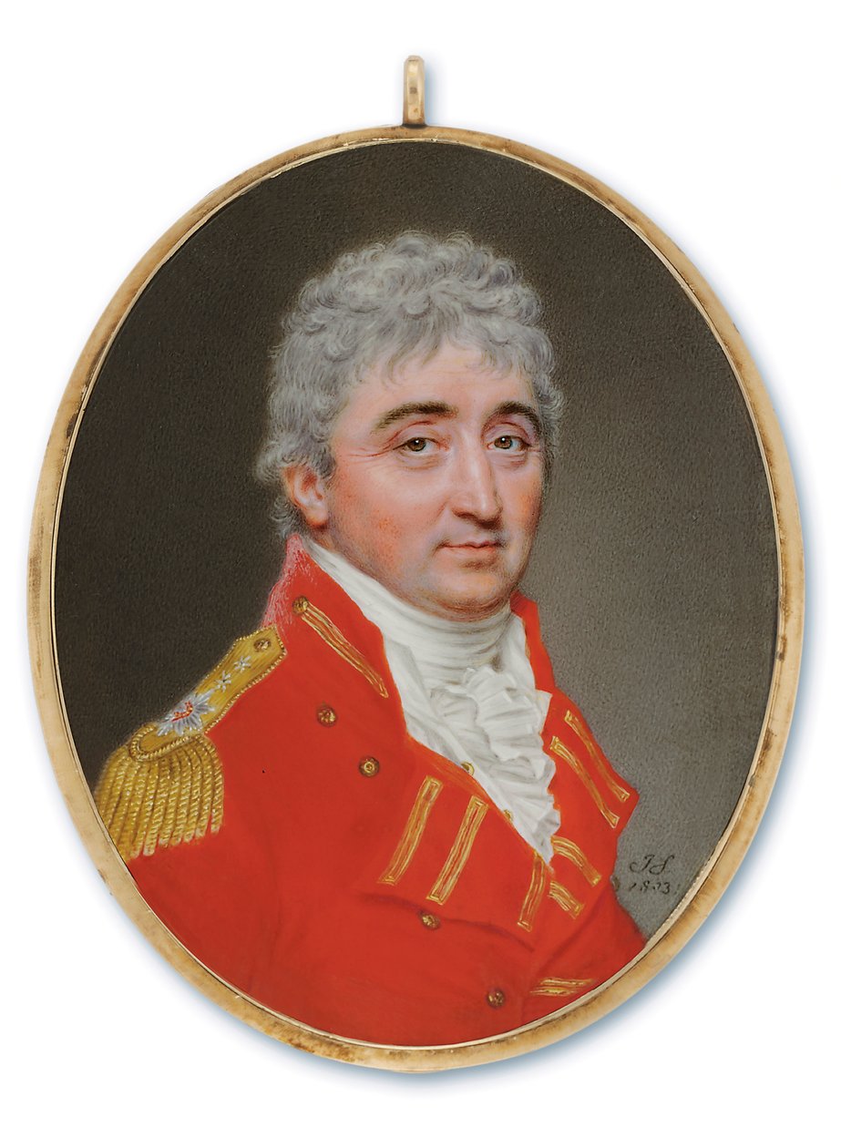 Tenente Generale Daniel Burr, 1803 da John Smart