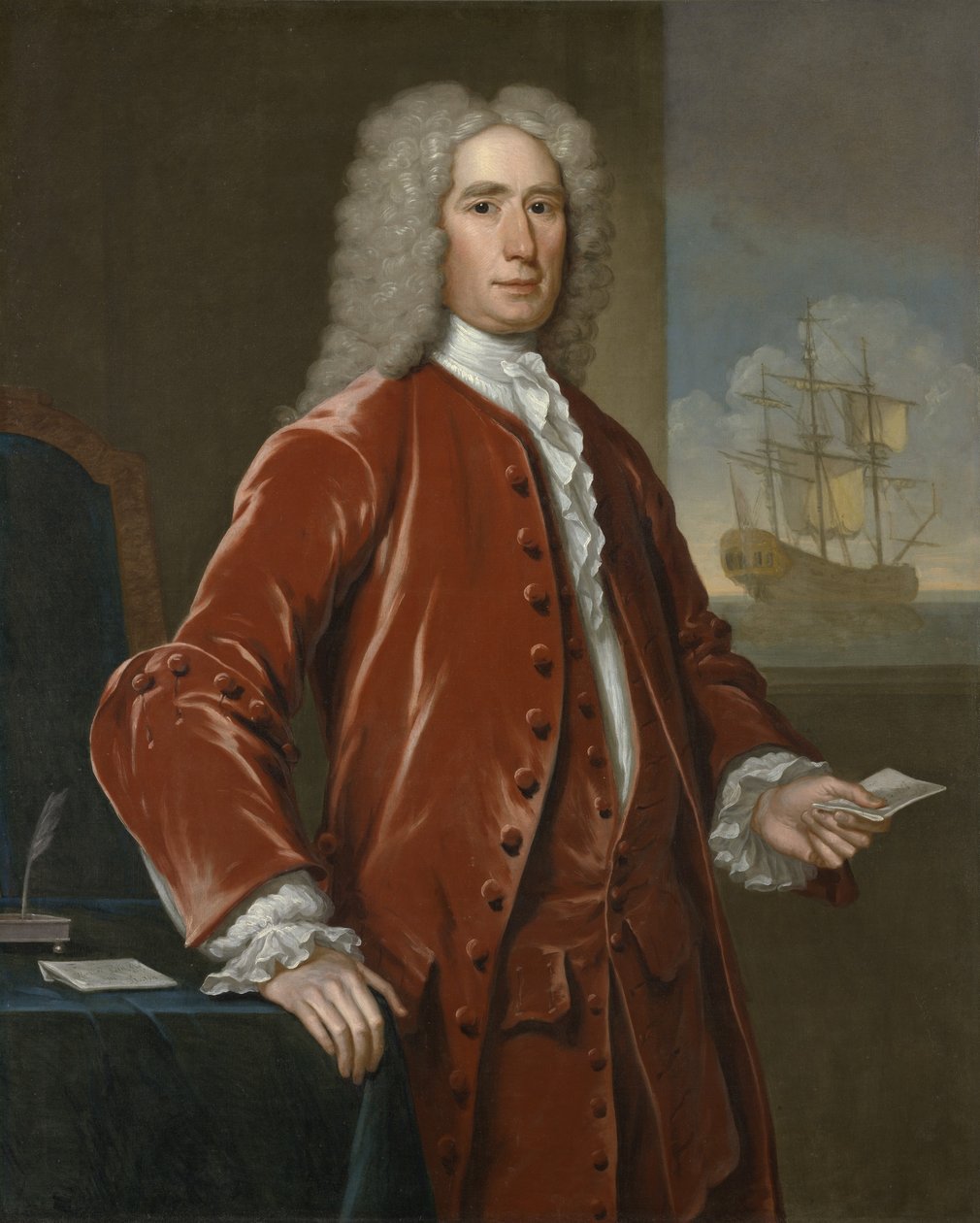 Richard Bill, 1733 da John Smibert