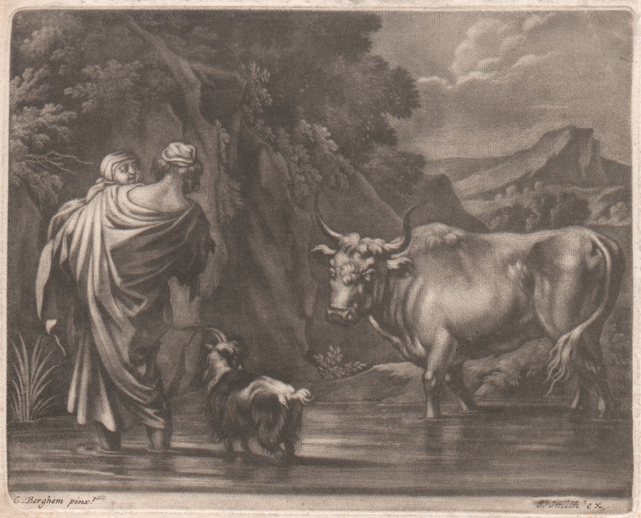 Attraversando un ruscello da John Smith