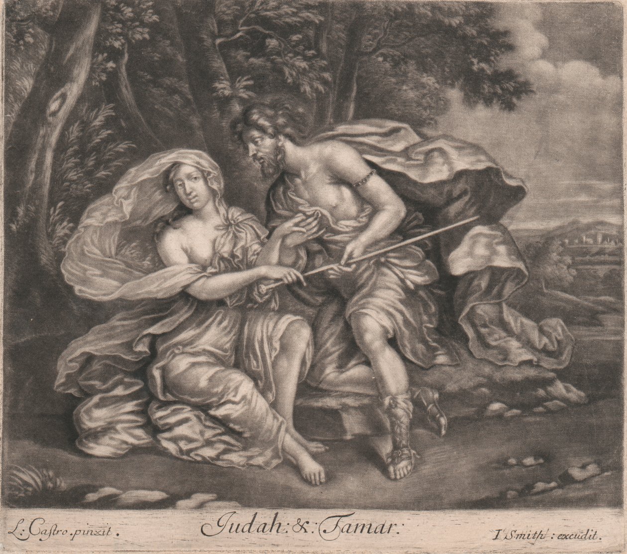Giuda e Tamar da John Smith