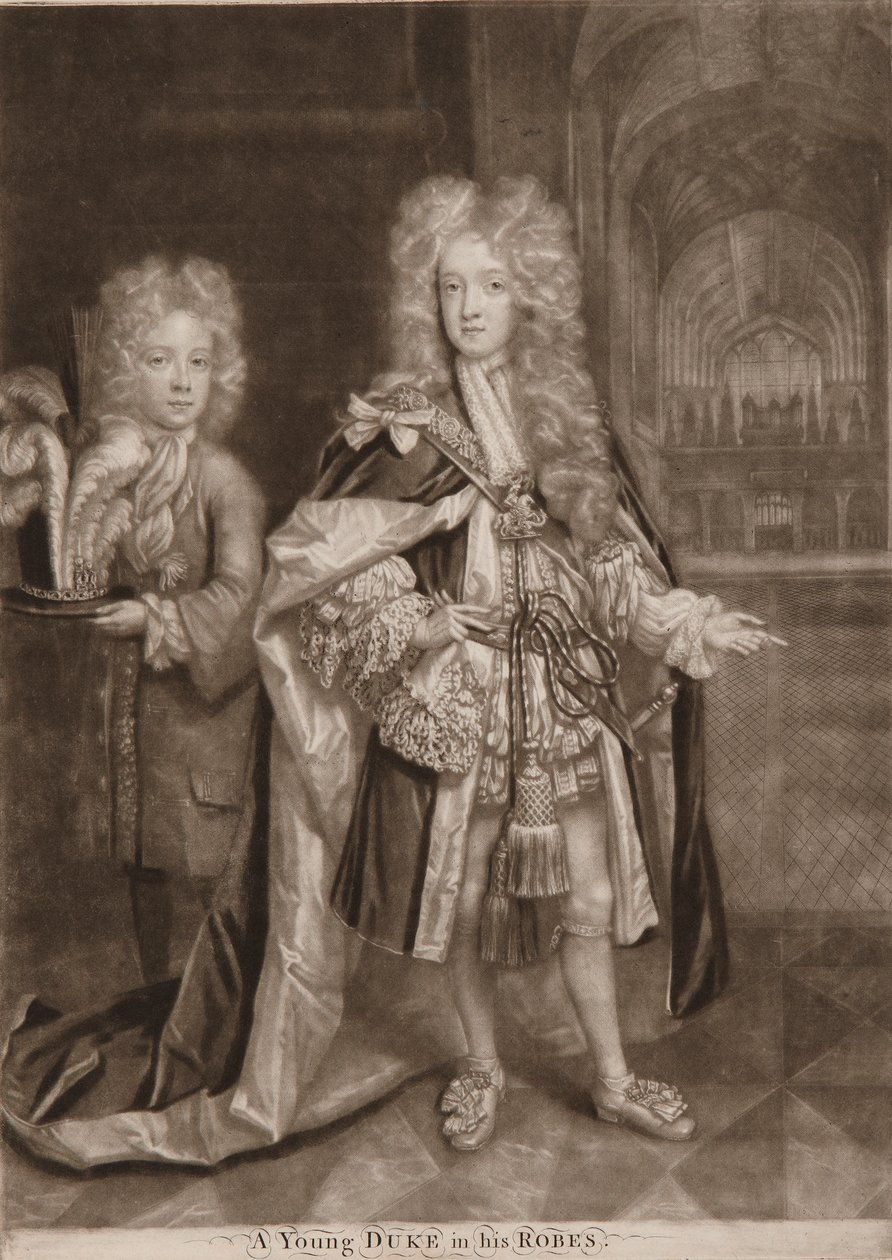 William, Duca di Gloucester e Benjamin Bathurst da John Smith