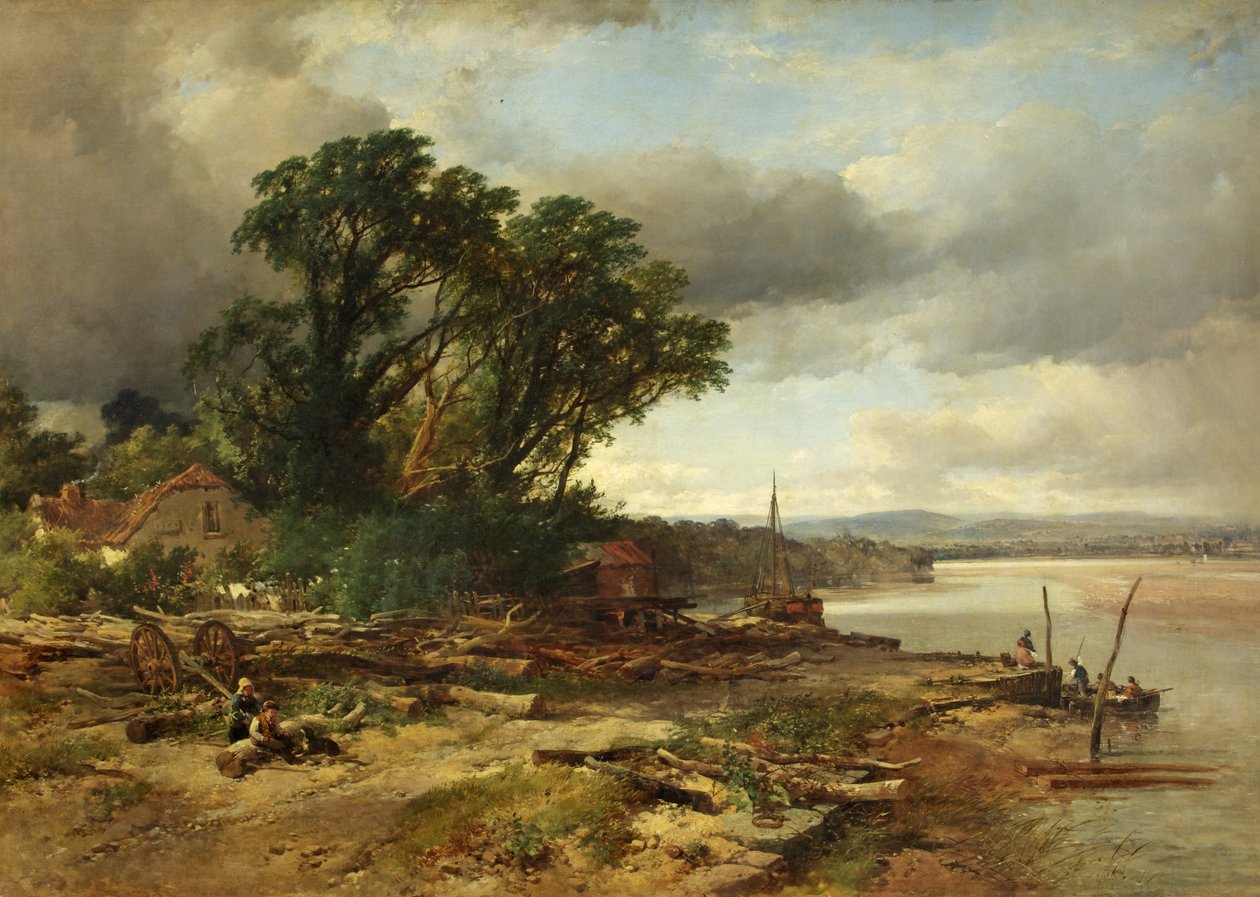 Il fiume Avon da John Syer