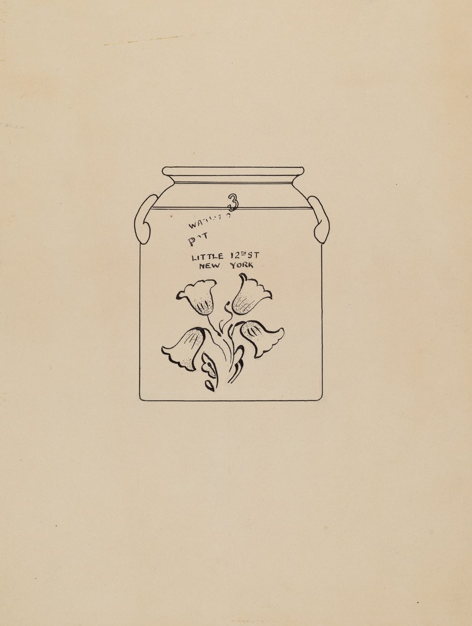Vaso, c. 1940 da John Tarantino