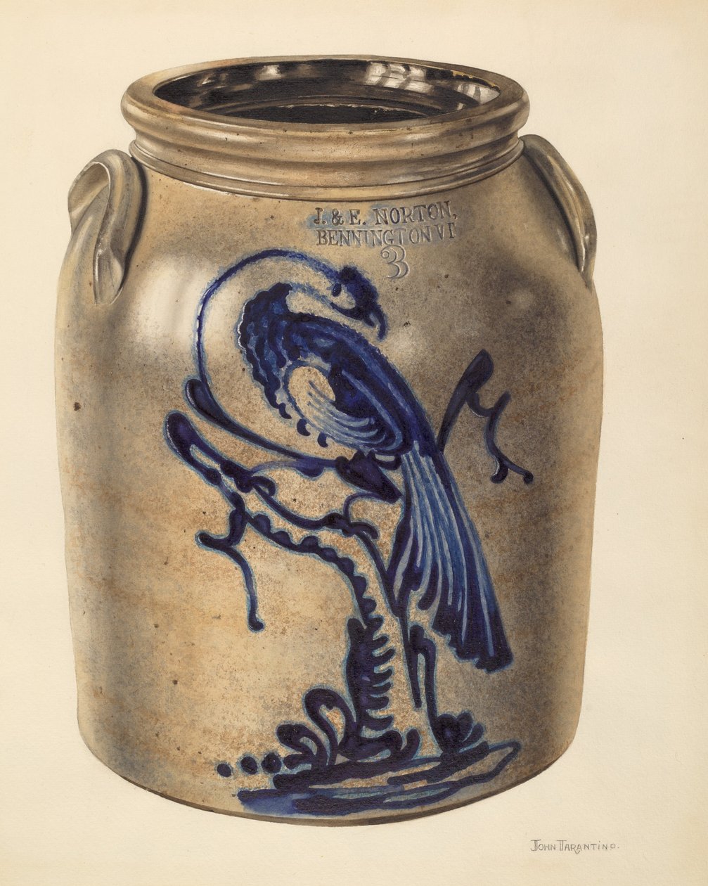 Vaso, probabilmente 1937 da John Tarantino