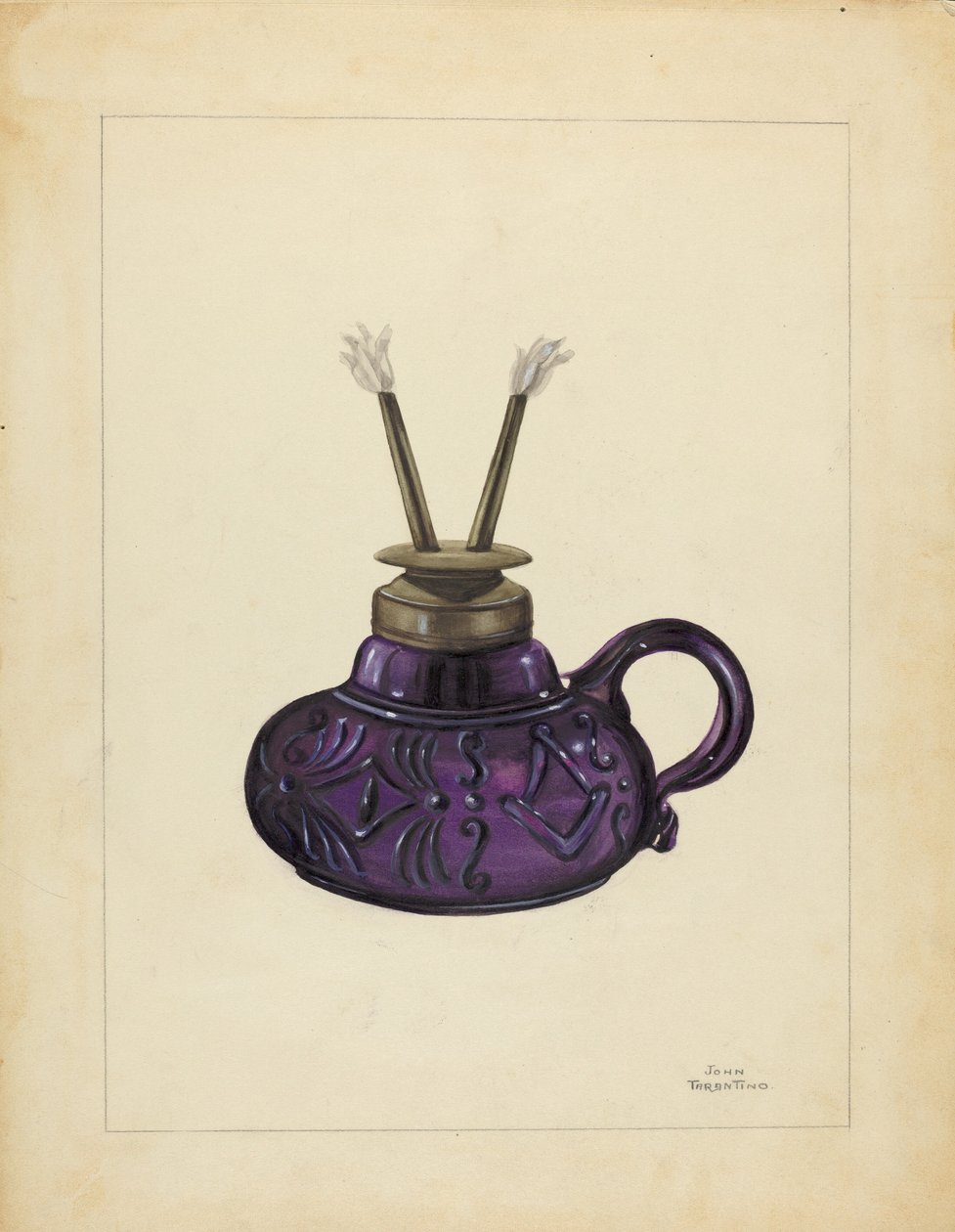 Lampada, c. 1940 da John Tarantino