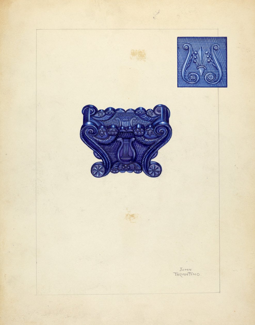 Saliera, c. 1940 da John Tarantino