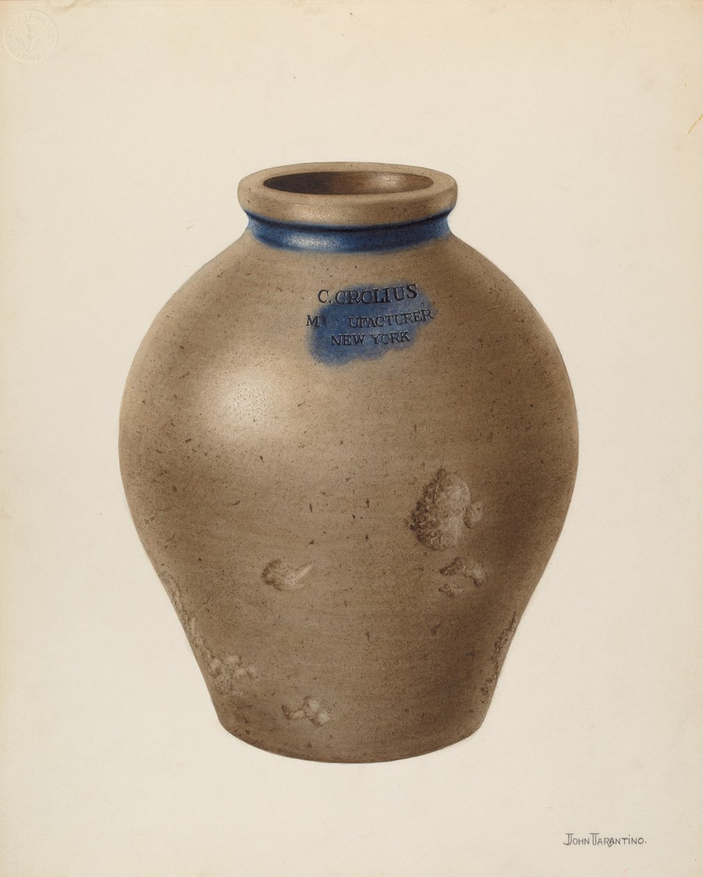 Vaso, c. 1940 da John Tarantino