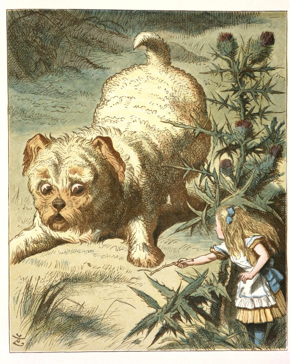 Dash il cucciolo da John Tenniel