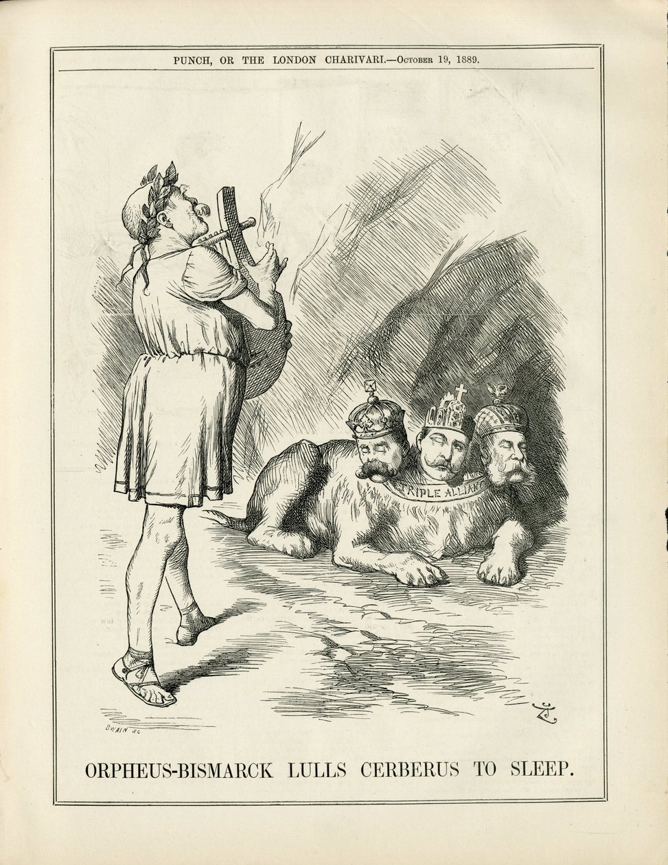 Illustrazione di John Tenniel in Punch da John Tenniel