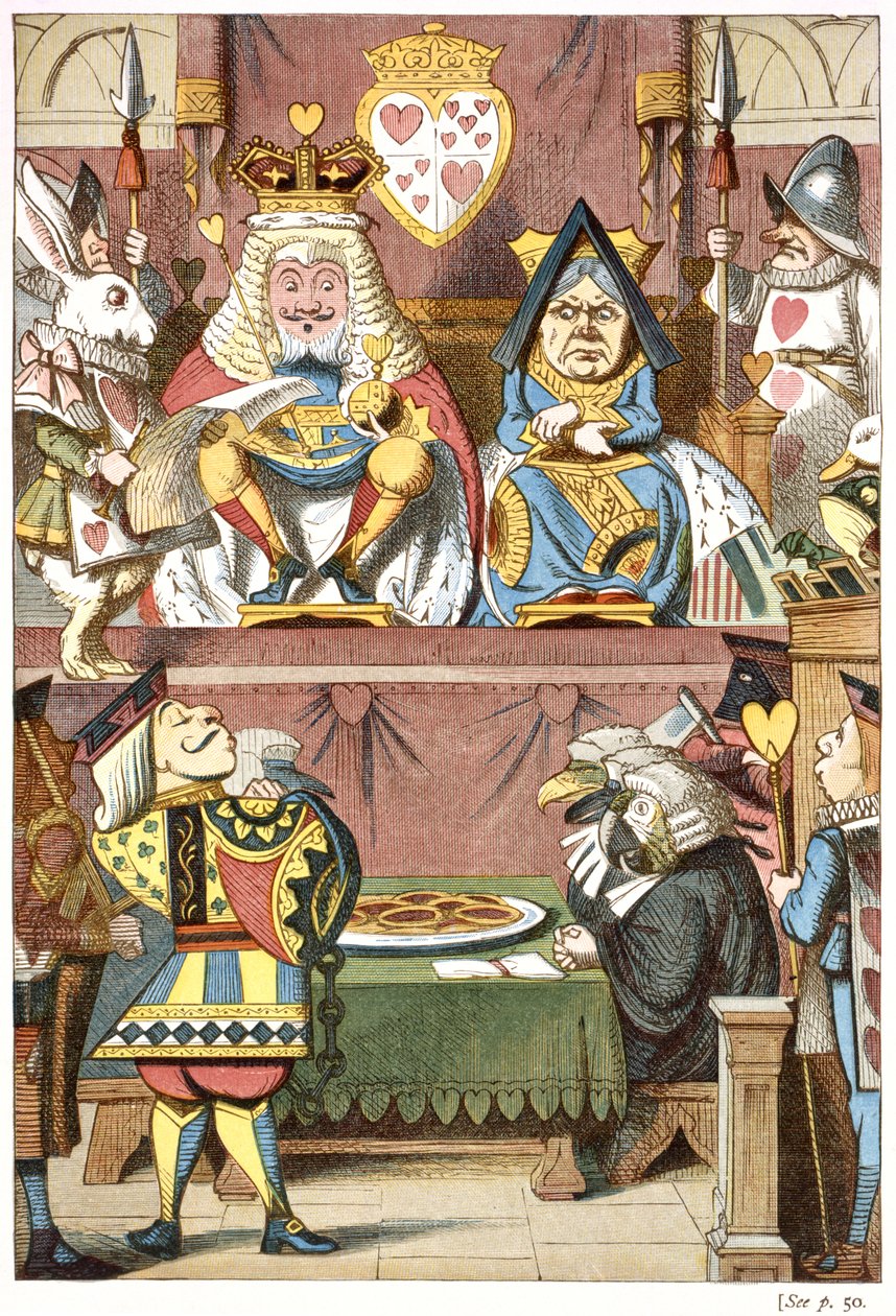 Ispezionando le crostate da John Tenniel