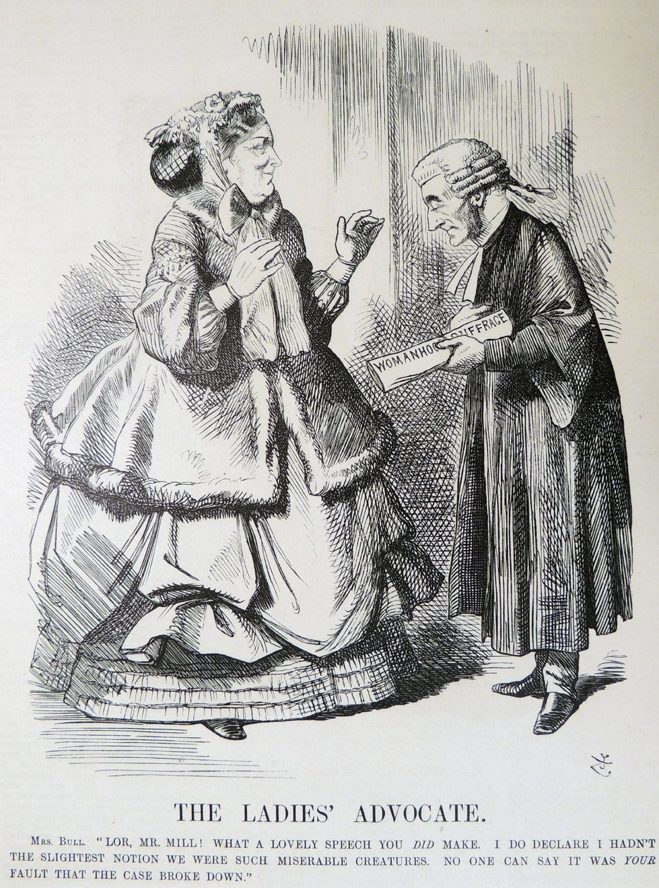 John Stuart Mill da John Tenniel