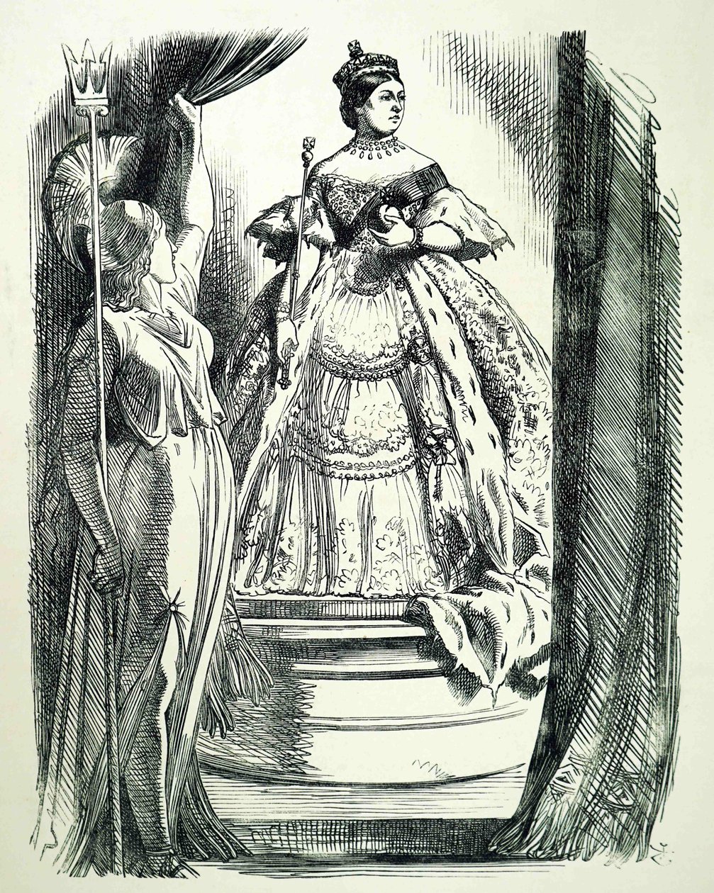 Regina Vittoria da John Tenniel
