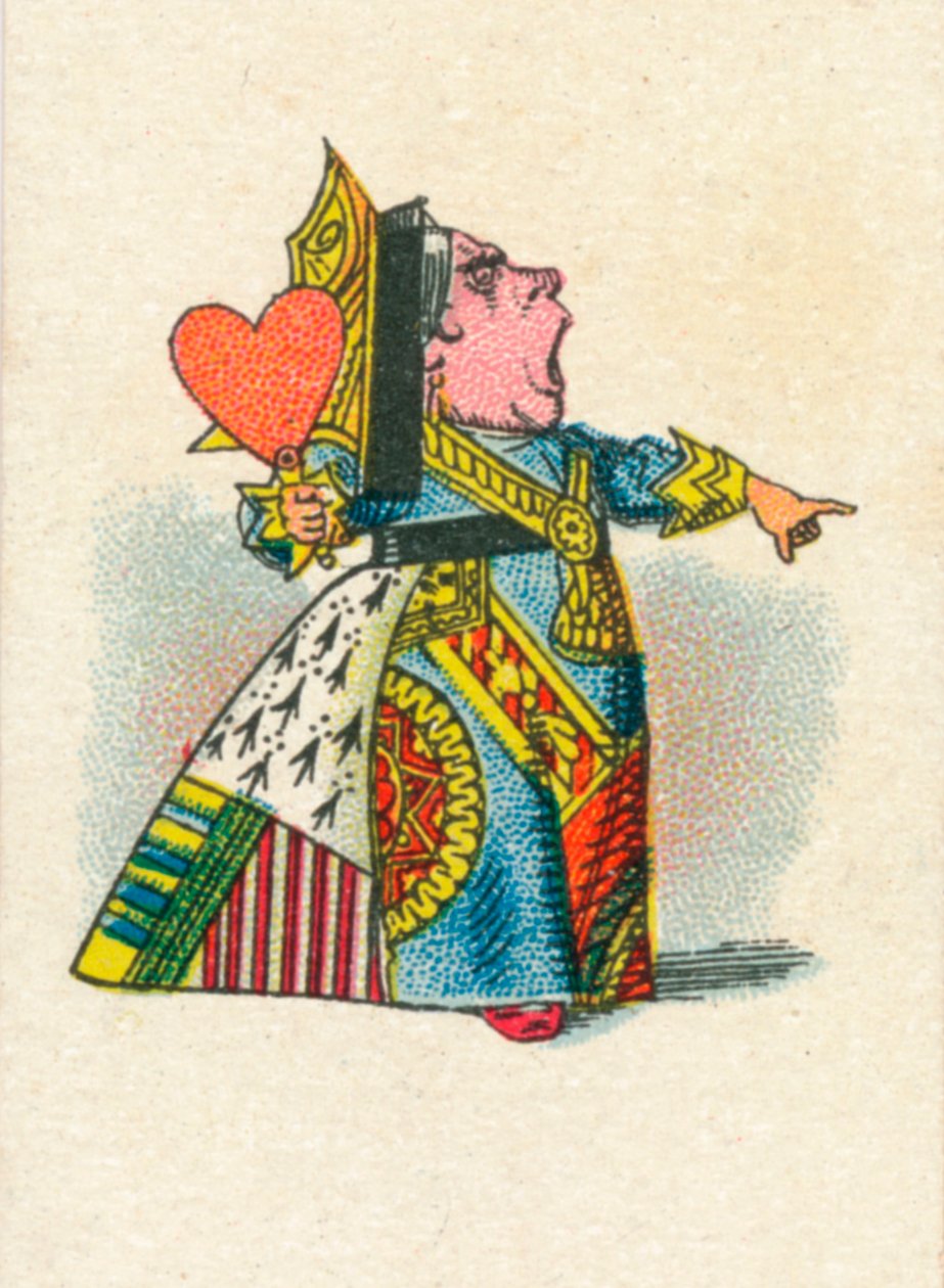 La Regina di Cuori, 1930 da John Tenniel