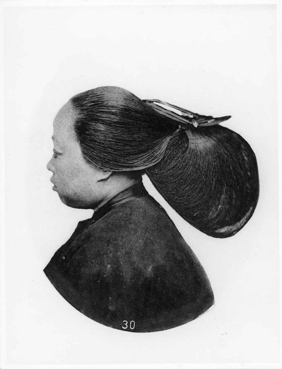 Acconciatura di una donna di Ningpo, c.1867-72 da John Thomson