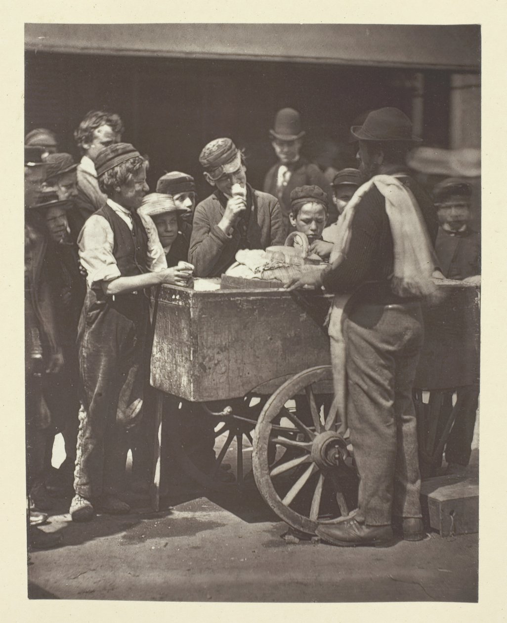 Ghiaccioli da mezzo penny, 1881 da John Thomson