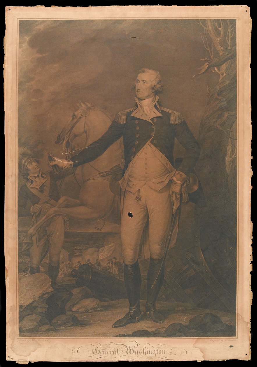 Generale Washington, circa 1780 da John Trumbull
