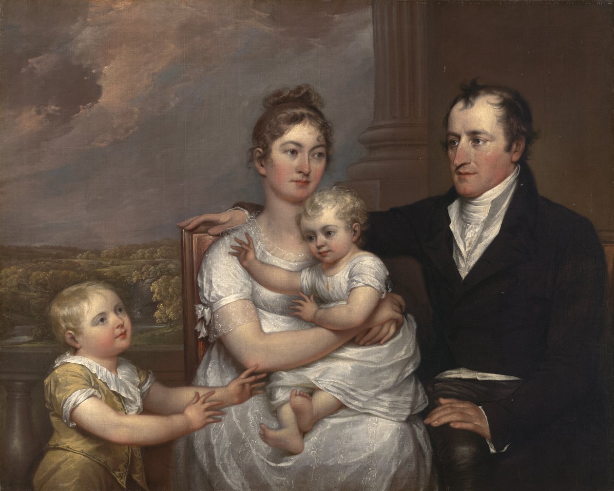 La Famiglia Vernet da John Trumbull