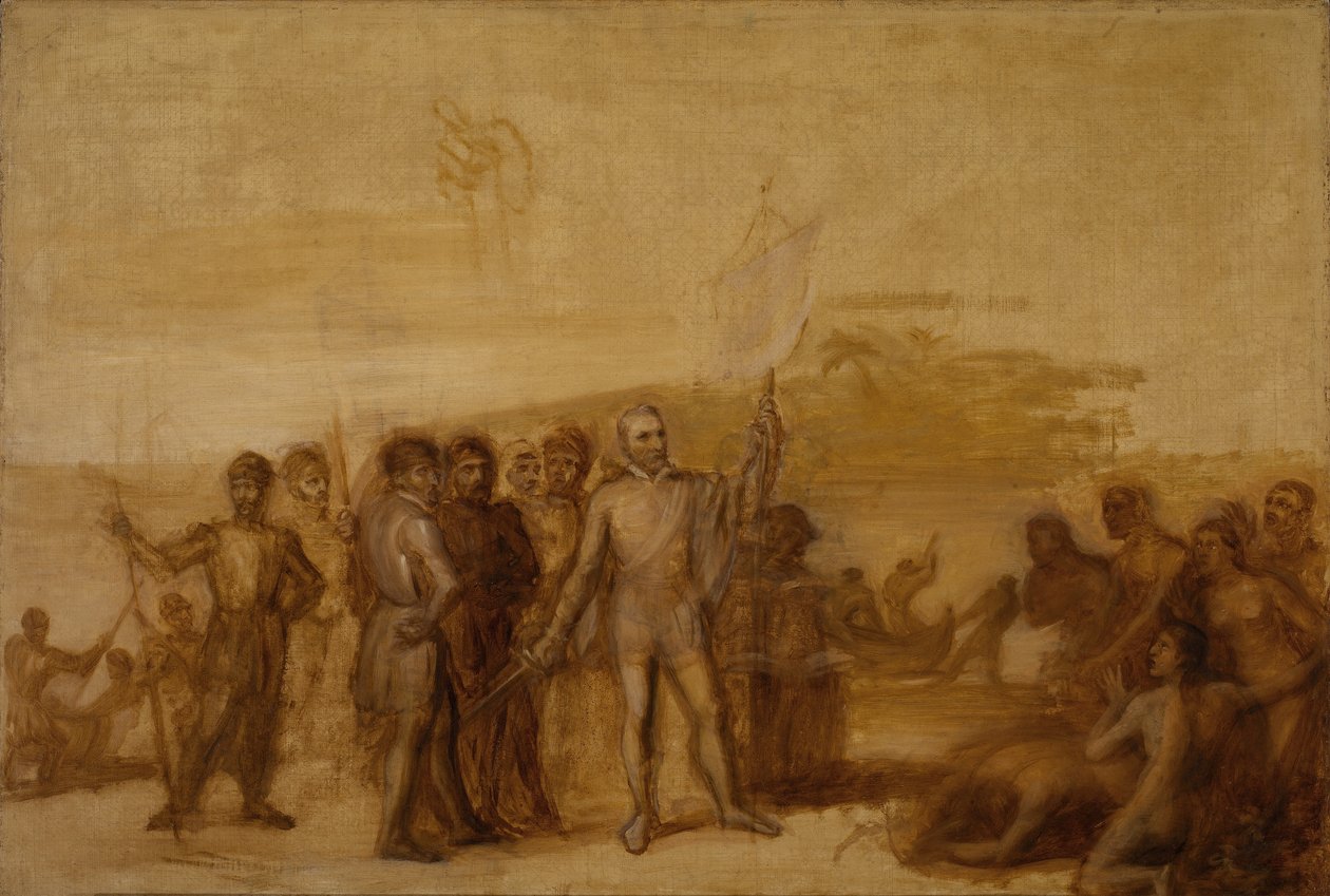 Lo sbarco di Colombo da John Vanderlyn