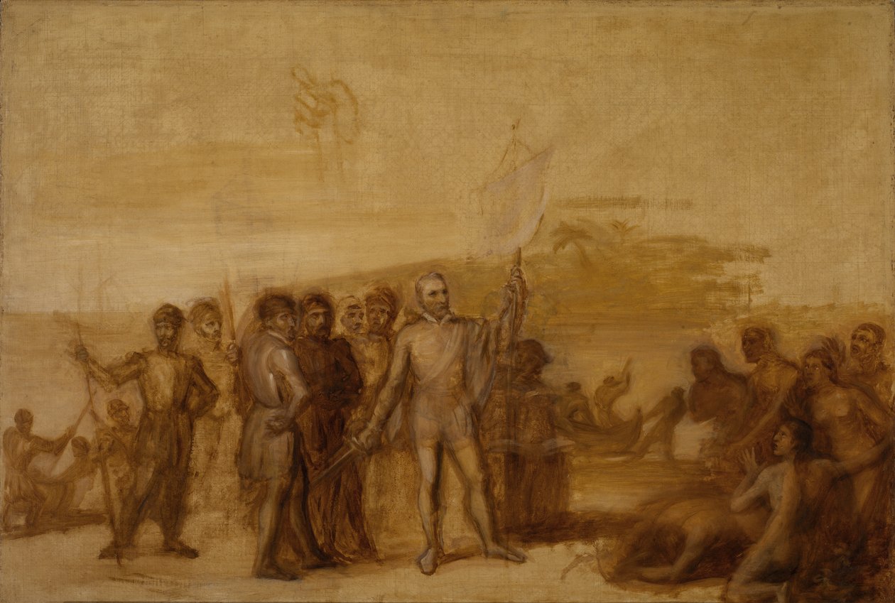 Lo sbarco di Colombo da John Vanderlyn