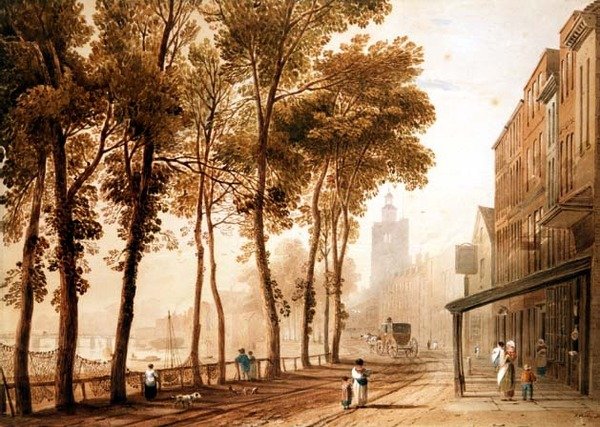 Cheyne Walk, Chelsea da John Varley