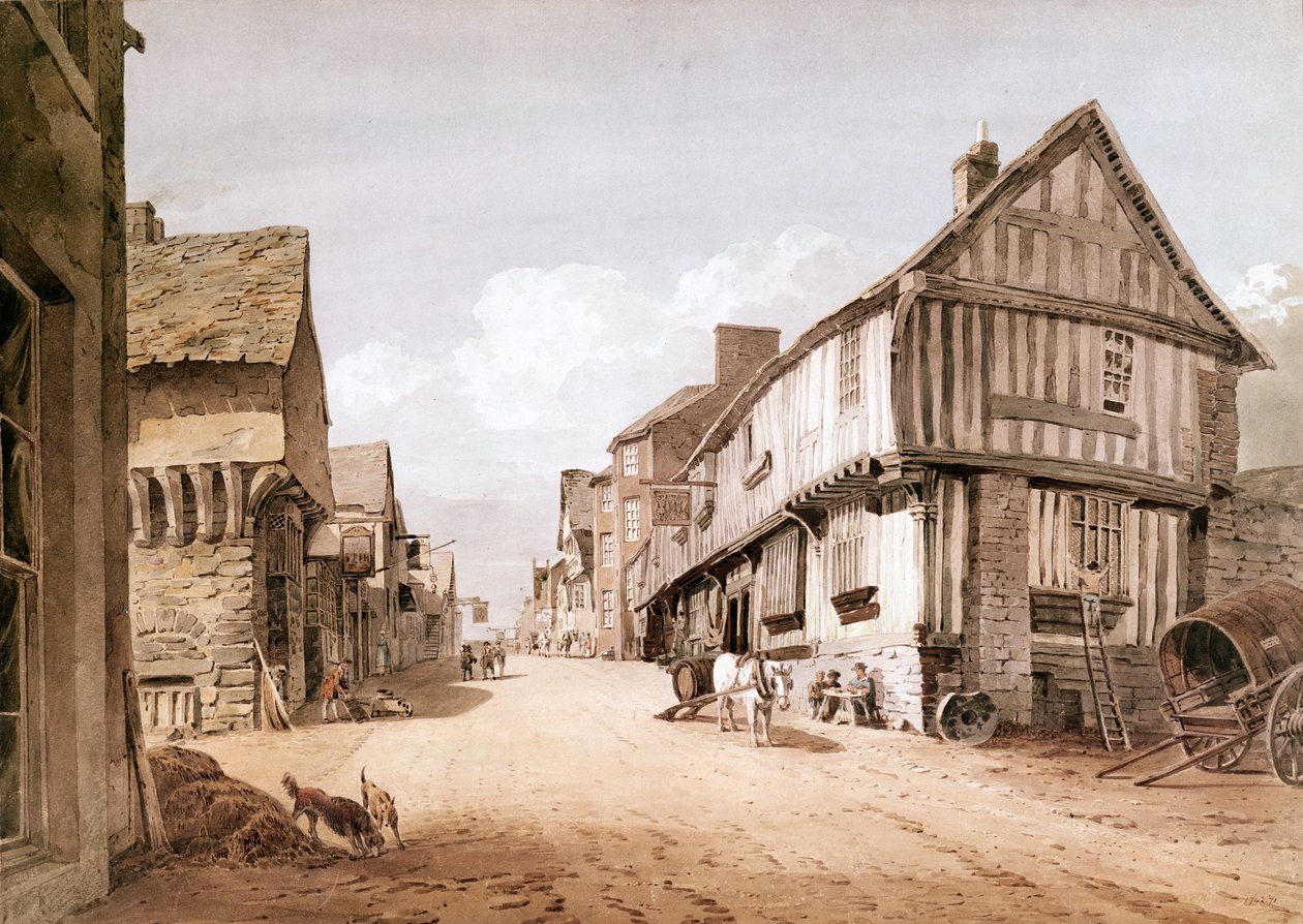 High Street, Conway da John Varley