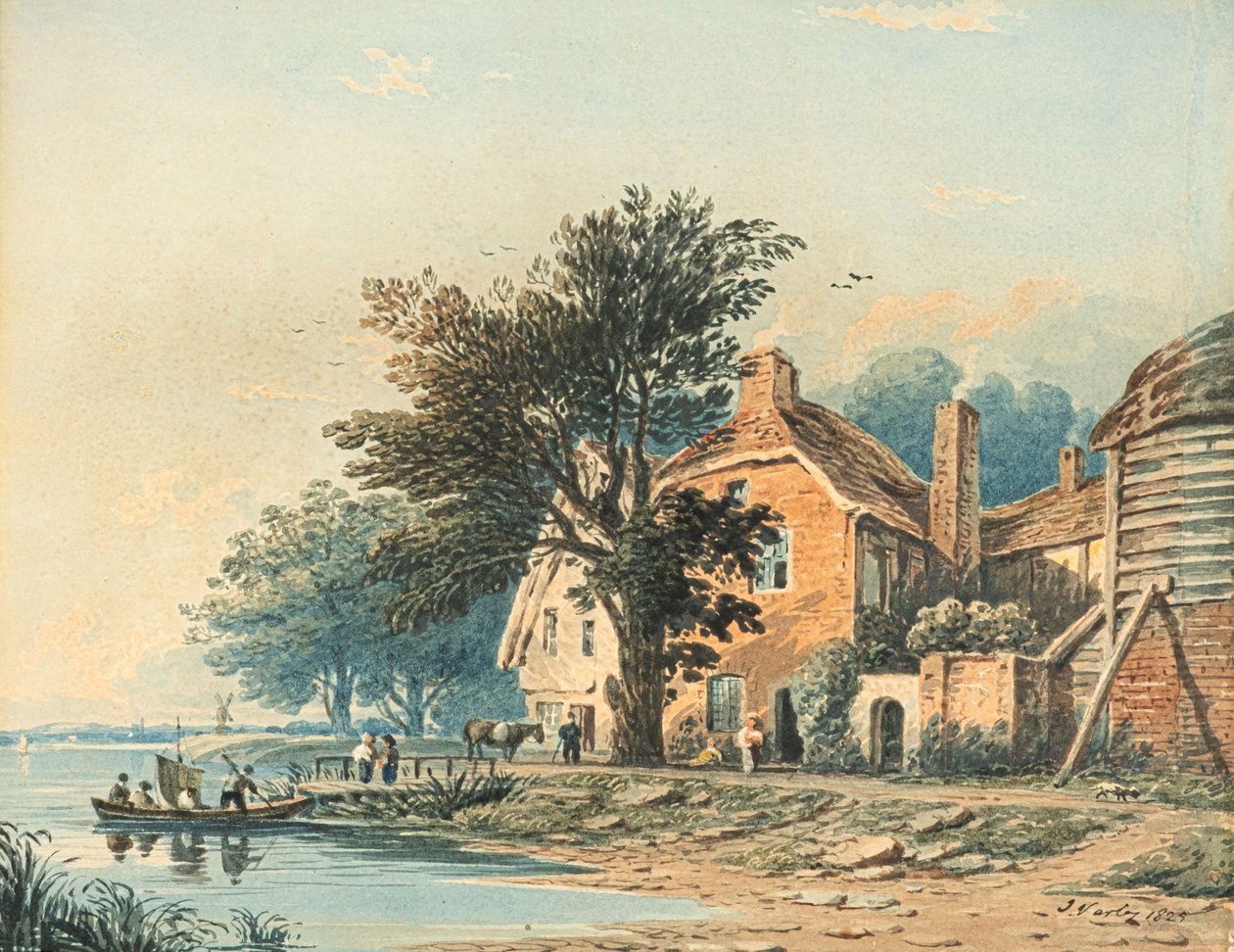 Paesaggio da Millbank da John Varley