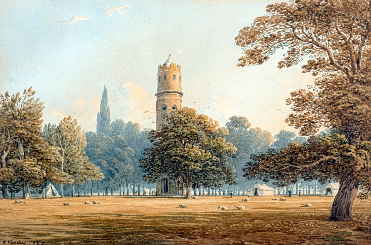 La Torre a Berkhampstead da John Varley