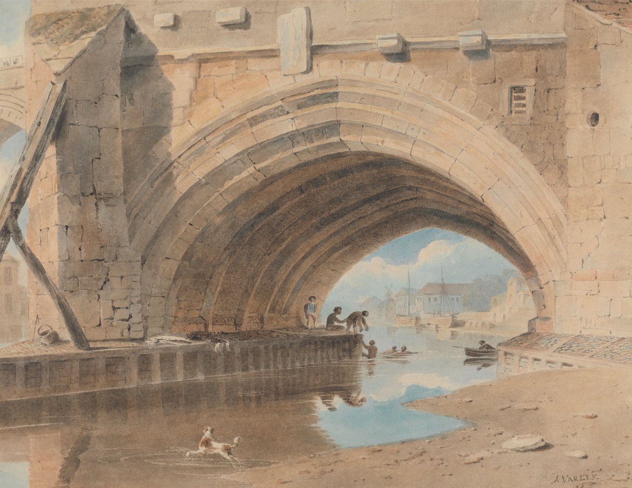 Sotto il ponte Ouse, Bagno da John Varley