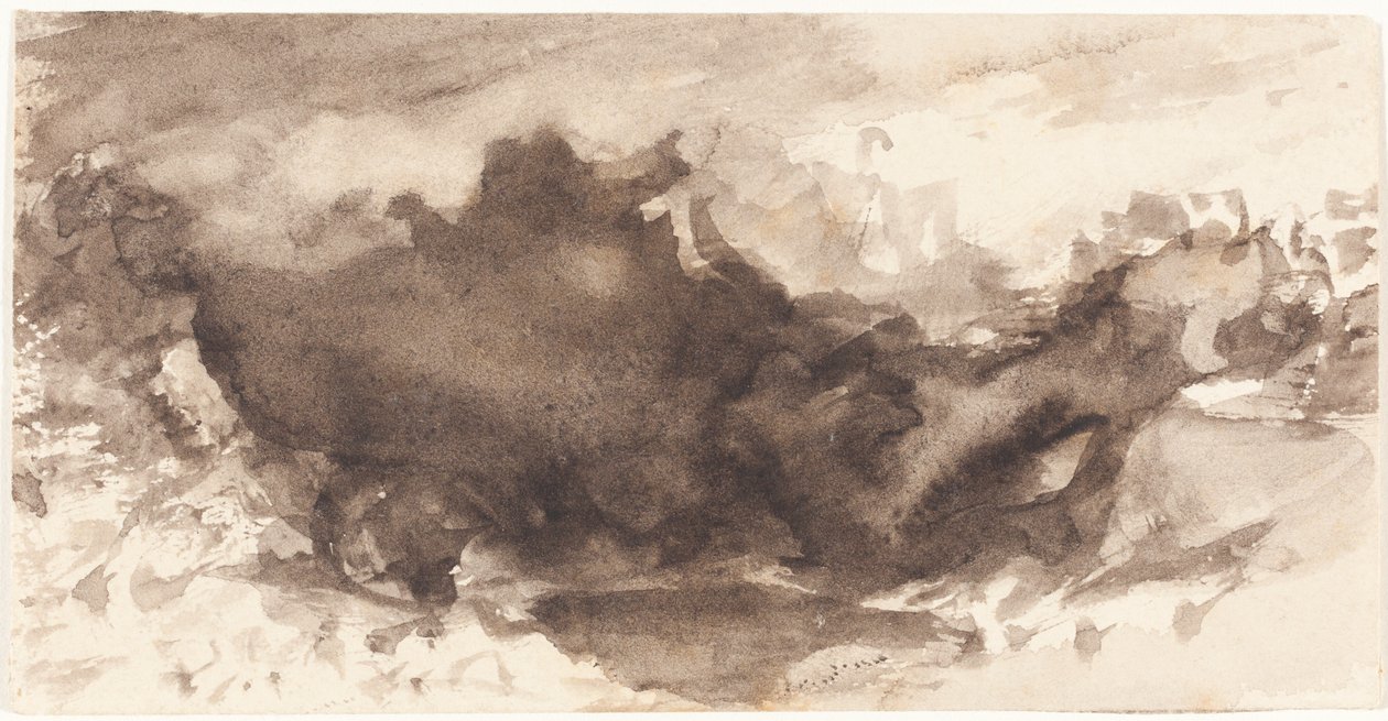Paesaggio di valle da John Varley