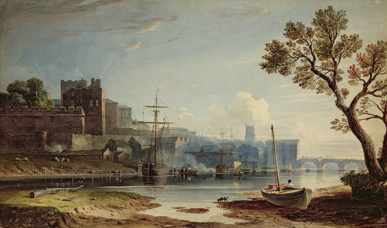 Veduta di Chester da John Varley