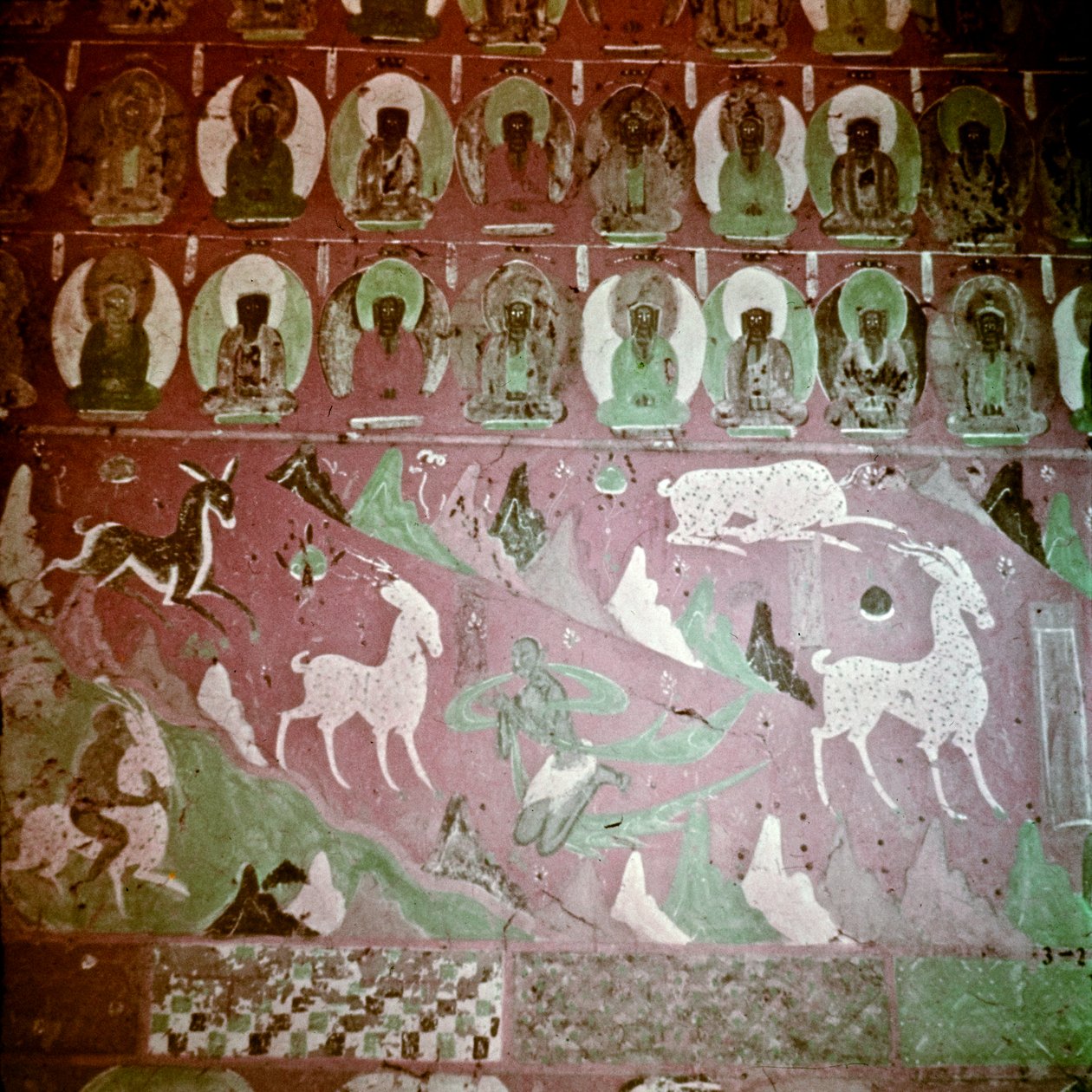 Grotte di Dunhuang, Cina, Foto 1231/6 (79) da John Vincent