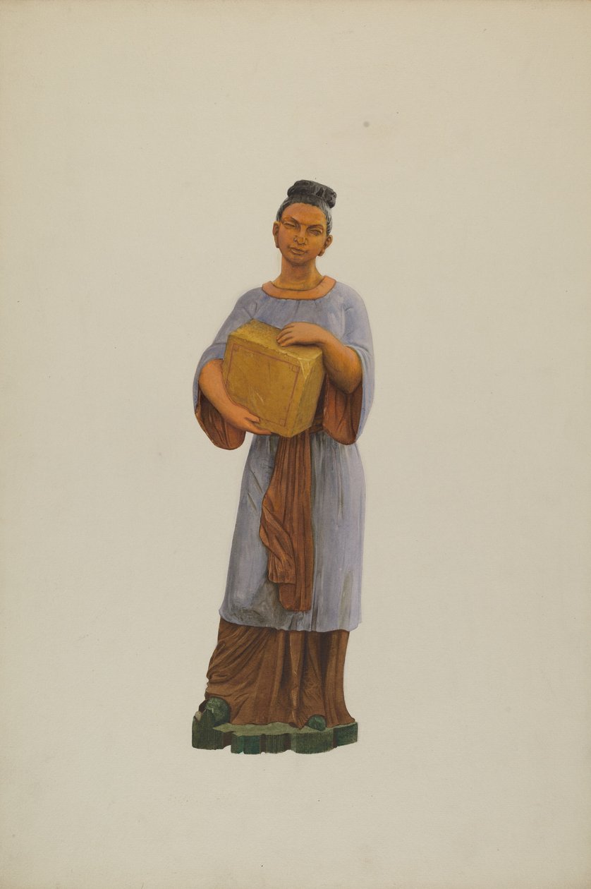 Figura del negozio di tè, c. 1938 da John W Kelleher