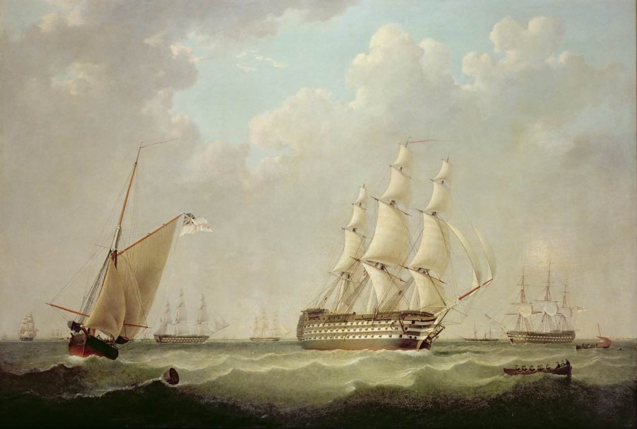 H.M.S. Britannia, 1847 da John Ward of Hull